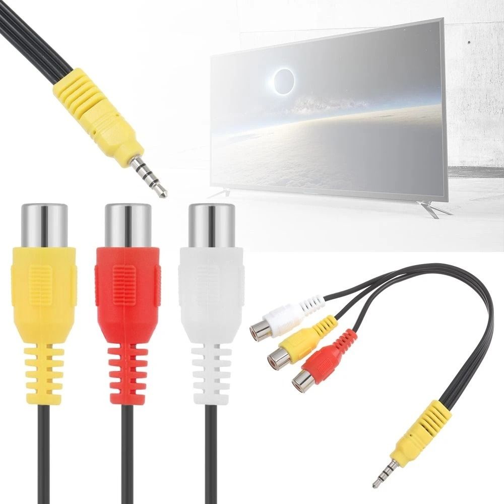 Durale 3 RCA Female RCA Cable  - огляд і ціна Cable Extension 3.5