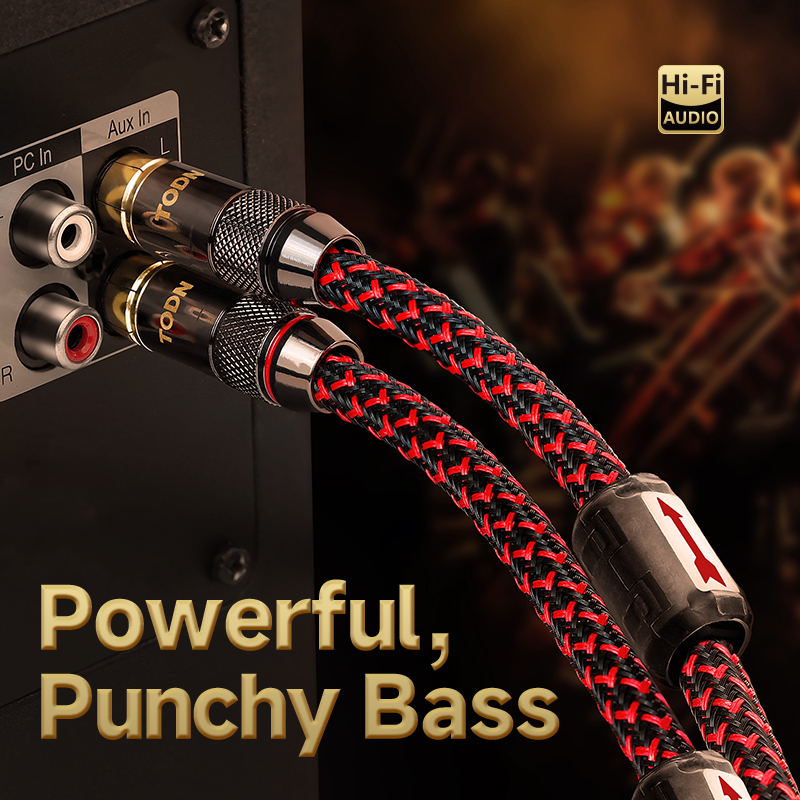 TODN 1 Pair RCA Audio Cable 2  - огляд і ціна Audio Splitter Y