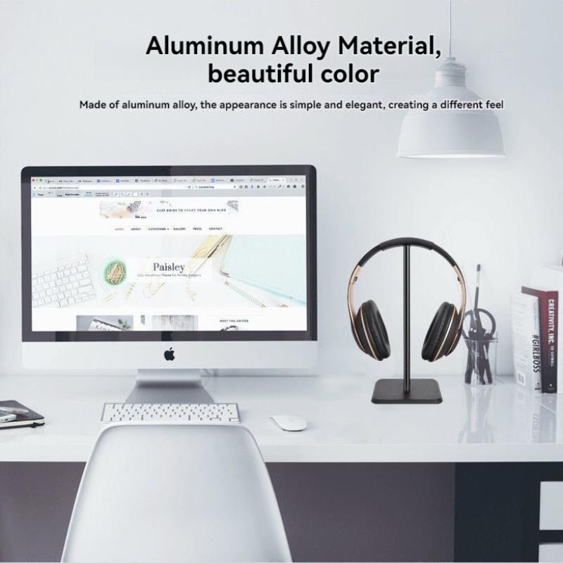 1pcs Universal Head Headphone  - огляд і ціна Headphone Stand Desk