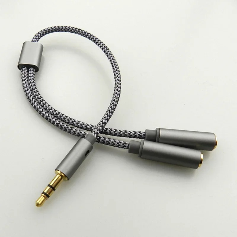 Headset Adapter Headphone Mic  - огляд і ціна Audio Splitter Y