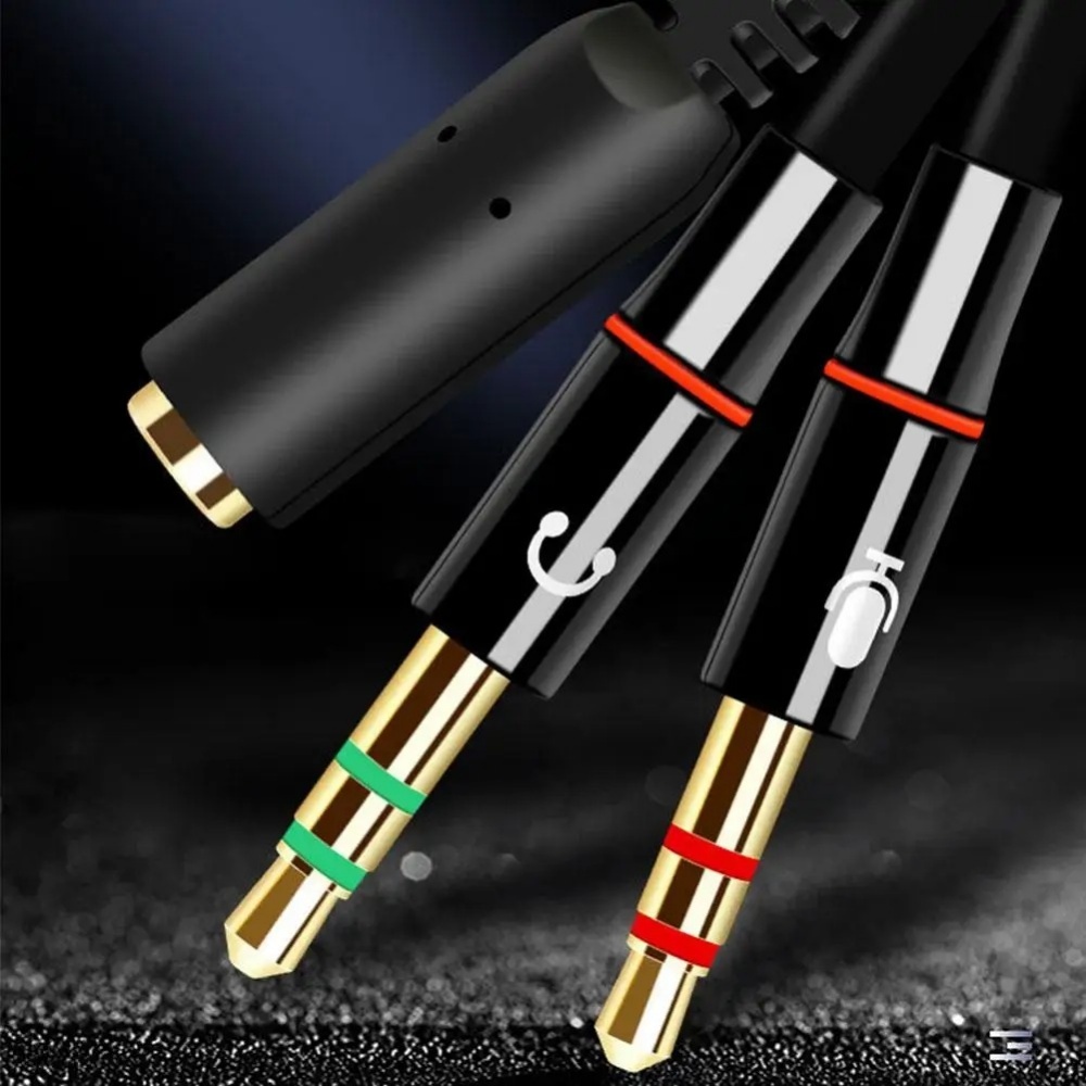3.5mm Headphone Microphone Aud - огляд і ціна Audio Splitter Y