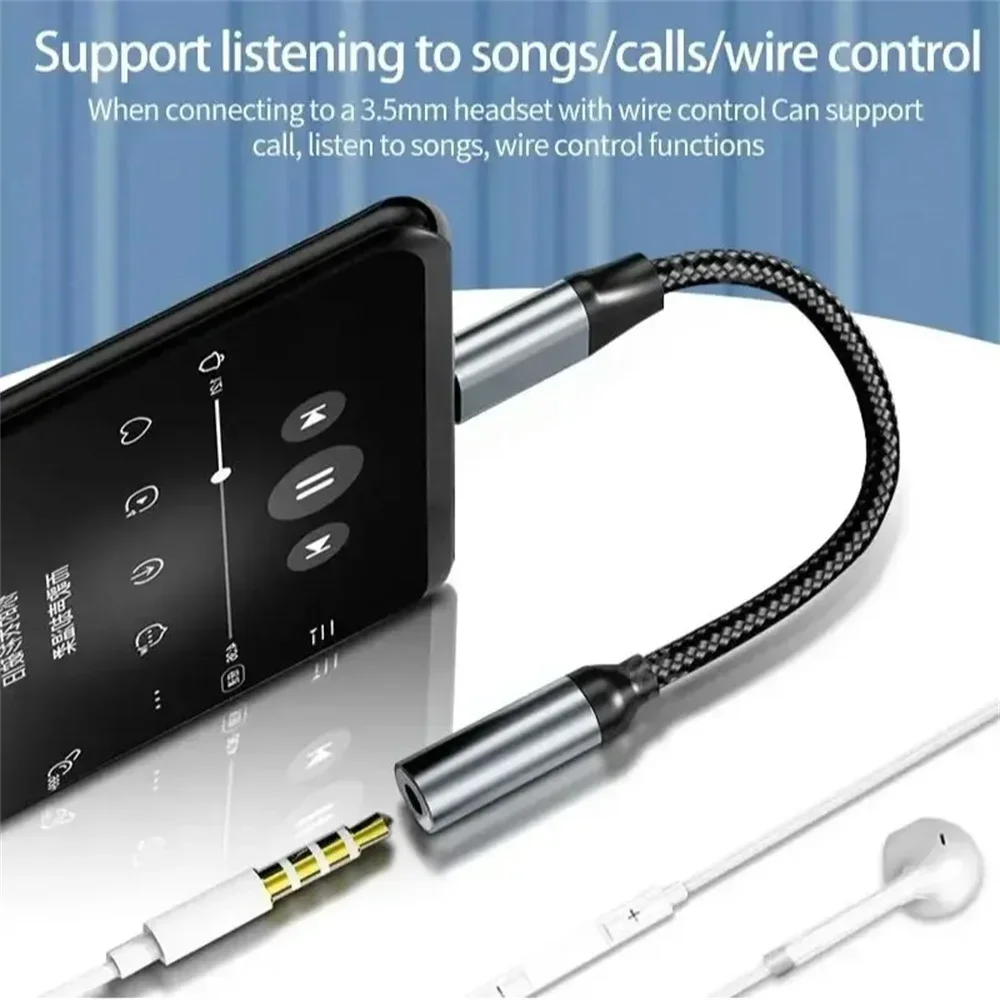 USB C 3.5mm Audio Adapter USB  - огляд і ціна Audiophile Headphone Wired
