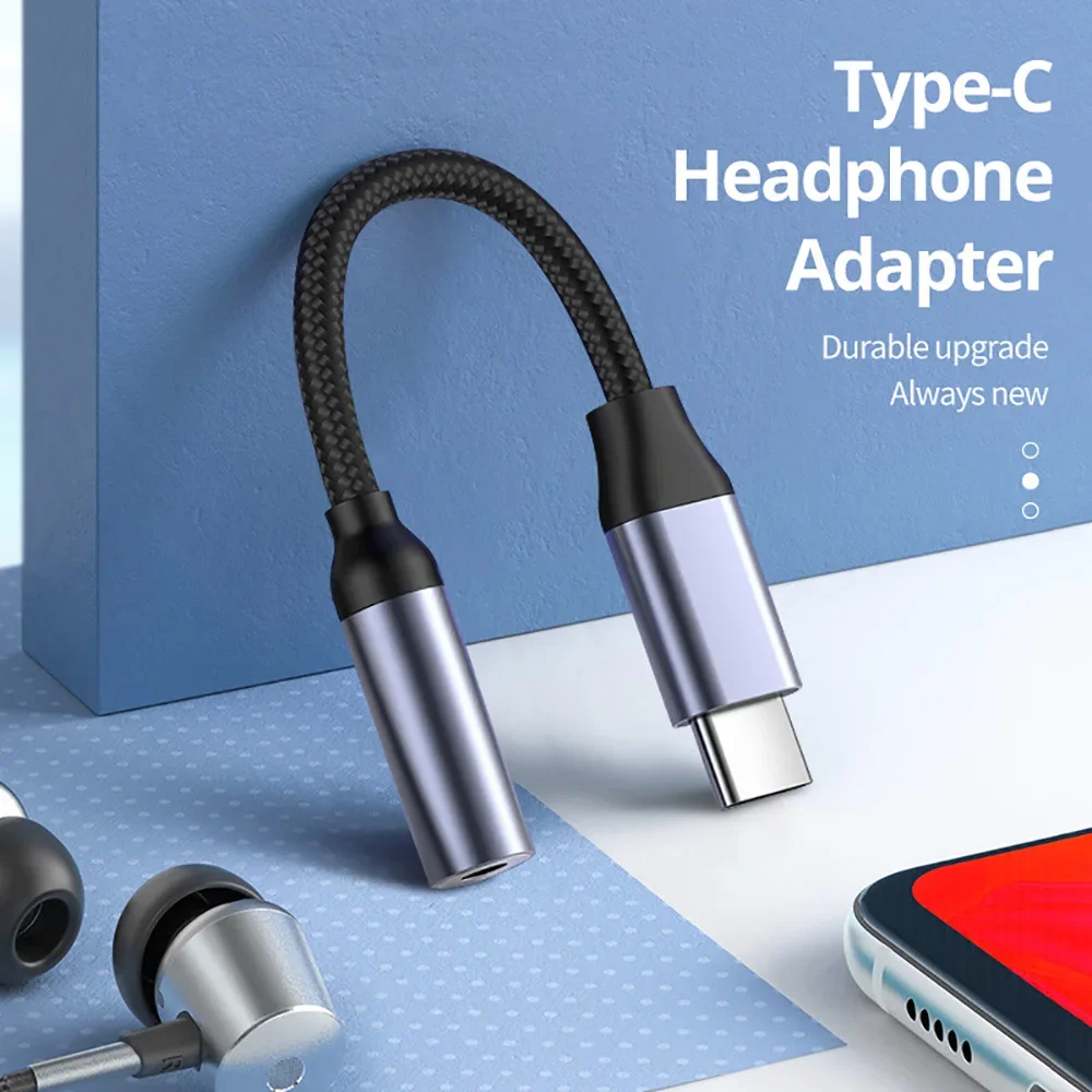 USB C 3.5mm Audio Adapter USB  - огляд і ціна Audiophile Headphone Wired