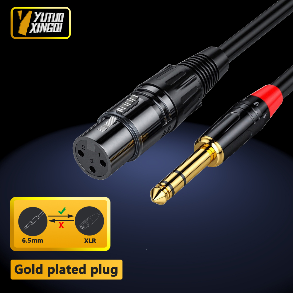 6.5mm Audio To XLR Female Audi - огляд і ціна Audio Splitter Y
