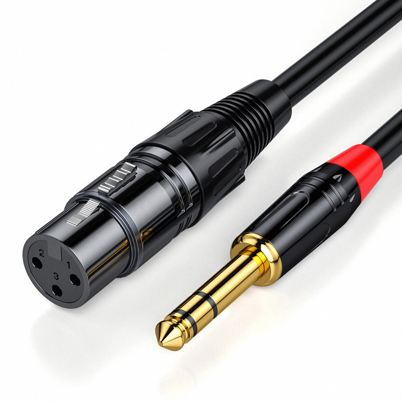 6.5mm Audio To XLR Female Audi - огляд і ціна Audio Splitter Y